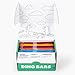 Dino Bars | Organic Fruit Bar for Kids | Organic Toddler Bars and Dinosaur Snacks | Fruit + Oats + Hemp Hearts with Edible Paper (12 Pack Try Them All)