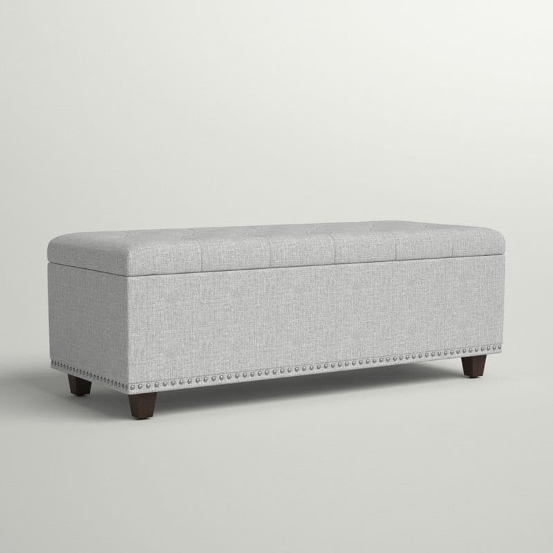 Image of Faux Leather wih Versatile Footstool and Hidden Storage Sofa Bench Couch Ottoman Bench for Living Room Bedroom Office