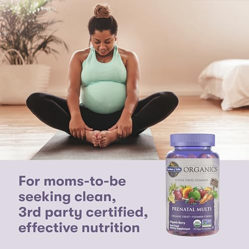 Garden of Life Organics Prenatal Multivitamin Gummies, 30 Day Supply - image 7