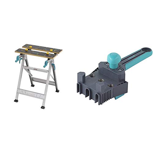 Wolfcraft 6177000 1"Master 200" Banco de Mordaza con Chasis Reforzado, 0 W,...