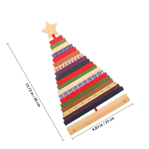 Modelo artesanal para decoración festiva HINTRMENT de madera noble 3