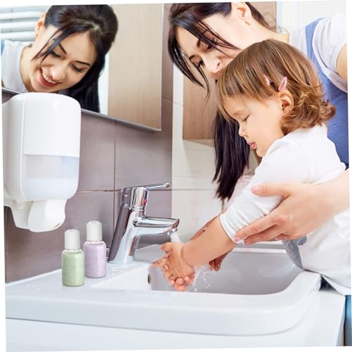 DEARMAMY 20Pcs Travel Makeup Bottles Durable Emulsion Dispensers Leak Lotion Containers for Sunscreen Liquid Soap Shampoo More