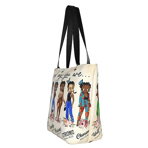 Tote Bag para mujer negro miniatura 5