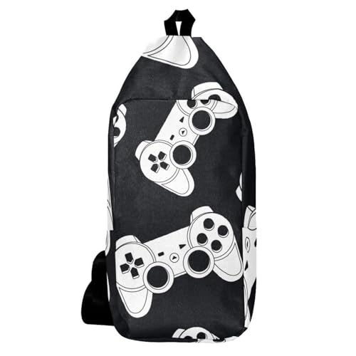Sac à dos à bandoulière avec joysticks, le cadeau idéal pour les passionnés de gaming