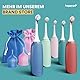 HappyPo – Po Dusche mit Aufbewahrungstasche – Optimiertes Design – Portable Bidet - sanft zur Haut – für Damen, Herren und Kinder – für Po und Intimbereich – sanft und sauber – Petrol