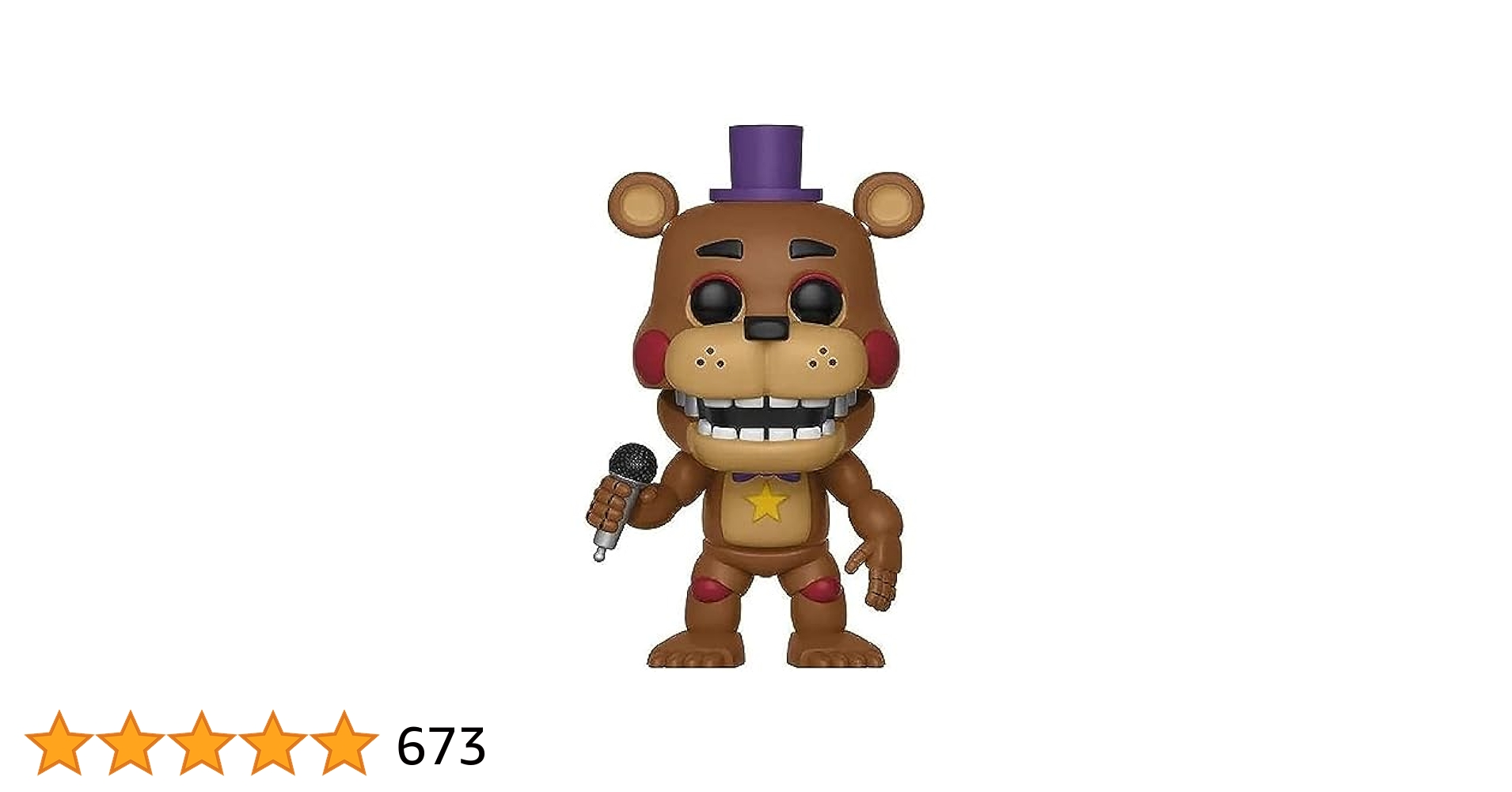 Amazon | Pop Five Nights at Freddy's Pizza Sim Rockstar