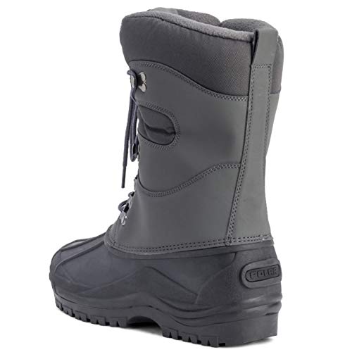 Image of POLAR Mens Snow Hiking Mucker Duck Grafters Waterproof Saftey Thermal Boots