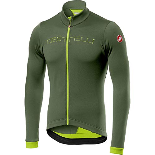 CASTELLI Fondo Jersey Fz veste légère homme pour rouler au frais en automne