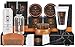 Produktbild BRUBAKER 9-tlg. Bartpflege Geschenk Set mit Bartshampoo, Bartöl, Bartbalsam, Bartbürste, Peeling, Gesichtscreme, Bartkamm, Bartschere, Waschtuch - Männer Geschenk für den Liebsten oder Papa