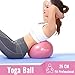 Roenae Pilates Essentials Kit for Women,Pilates Rings Booty Bands, Yoga Sets for Women,Booty Bands for Working Out Glutes Yoga Ball (Blue)