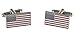 Official American Flag Cufflinks (Silver)