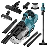 KXX Cordless Vacuum for Makita 18V Max Battery, Handheld Electric Power Vacuum Cleaner for Hardwood Floor Carpet Pet Hair Car (No Battery)