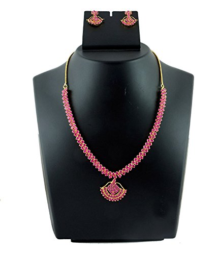 Buy Ruby Necklace Set Beautiful Elegant 