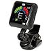 So There Rechargeable Clip-on Tuner for Guitar, Bass, Ukulele, Violin & Other Stringed Instruments