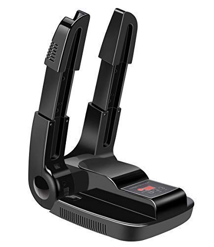 Manledio Portable Smart Electric Shoe Boot Dryer Warmer, Adjustable Rack/Timer