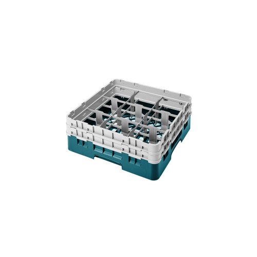 Camrack Glass Rack, W/2 Extenders, Full Size, 9 Compartments, 5-7/8'' Max. Dia., 5-1/4'' Max. (4 Pieces/Unit)