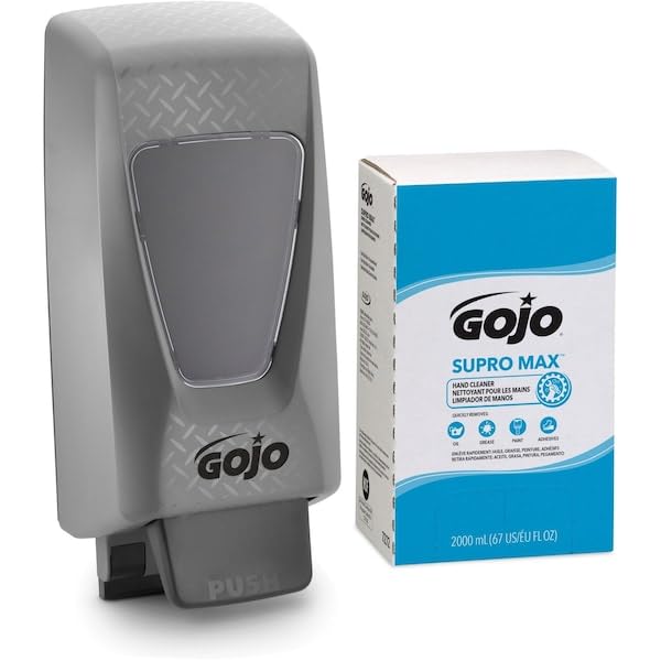 Image of GOJO 7272-04 Supro Max Hand Cleaner 2000 mL Refill for GOJO PRO TDX Dispenser (Pack of 4)