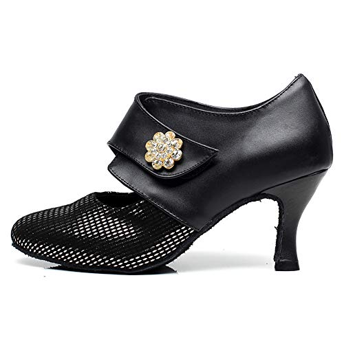Chaussures de danse femme talon haut anti fatigue pour salon QJW7104