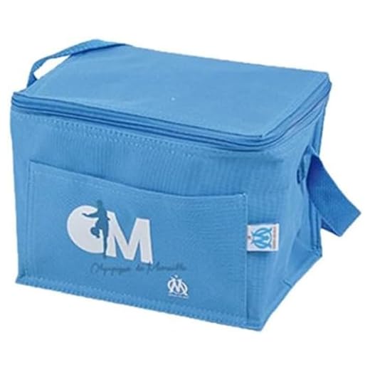 Homéa, Om Ice Bag 4.7L - 15X21X15cm, Olympique de Marseille Blue