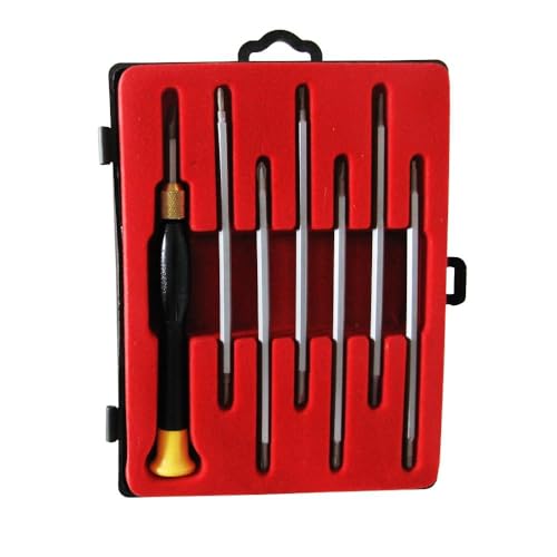 Kit Chave de Precisão Intercambiável 7 Peças 14 Funções