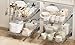 DINDON 2 Tier Pull Out Cabinet Organizer (17
