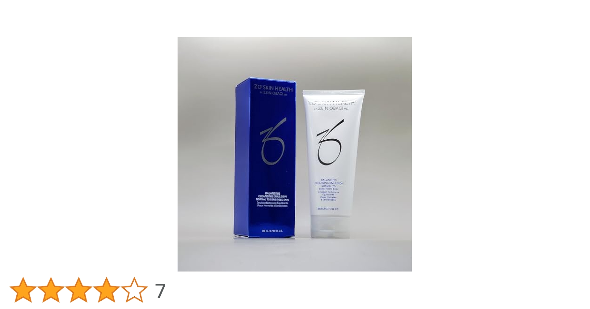 バランシング クレンジング エマルジョン 200mlバランサートナーセット　専用 ZO SKIN HEALTH ゼオスキン バランシング クレンジング
