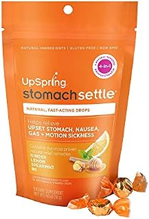 UpSpring Stomach Settle Drops for Nausea, Gas, Bloating, Morning Sickness and Motion Sickness