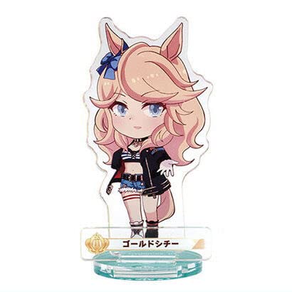 ウマ娘 プリティーダービー パドックでポーズ！アクリルスタンド2 [7.ゴールドシチー(ノーマル台座)](単品) ガチャガチャ カプセルトイ