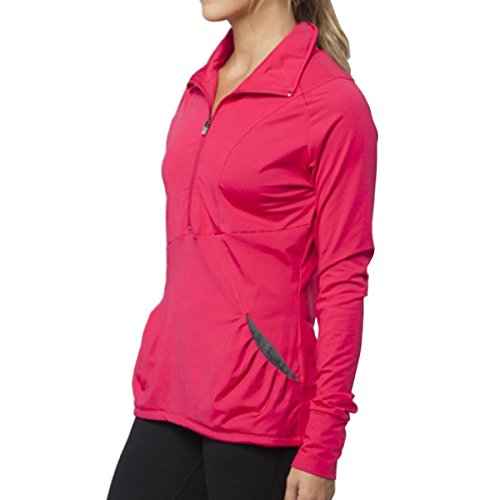 O'NEILL Sudadera con cremallera Juniors Stratus para mujer, Magenta, S
