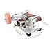 READ!LY Mini Belt Sander 15° Knife Sharpener Electric Bench Grinder, 7-Speed Adjustable Buffer Polisher for DIY, Metal & Wood Tools, Blade Sharpening Kit