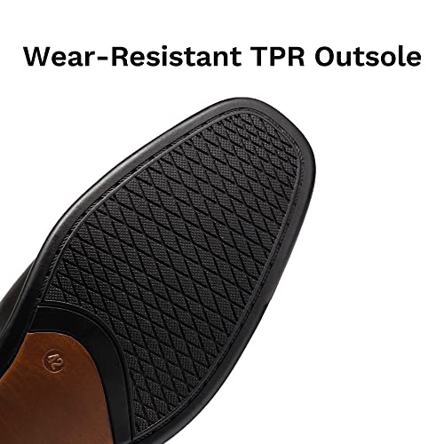 Bruno Marc Scarpe Da Abito Da Uomo, Scarpe Stringate,Size 46,Nero,Dp03-E - 6