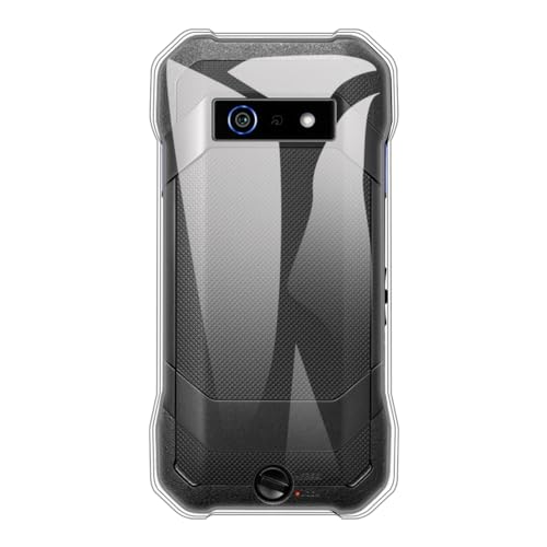 TPU�f�ރX�}�z�P�[�X �Ή�Kyocera DuraForce EX 5G KC-S703 KY-51D�Ƃ̌݊�������A�ϏՌ��E�����^�\�t�g�J�o�[�A�����݌v�����h�~�d�l�őS�ʕی� (�N���A)