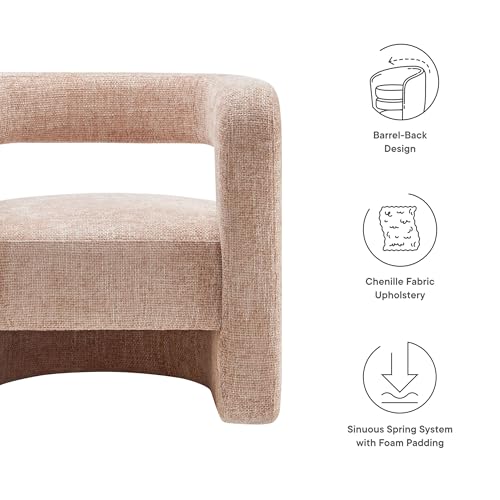 Sillón Chenille Plegable Blush miniatura 4