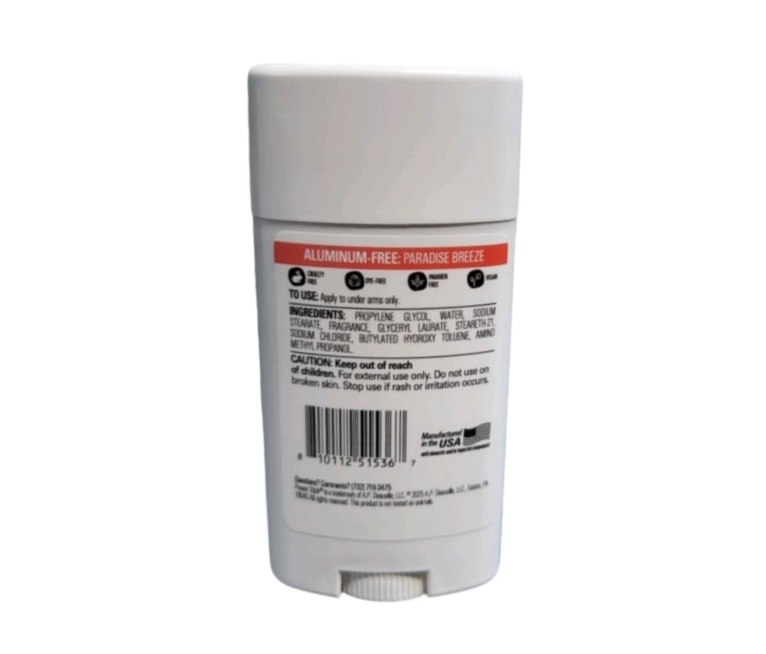 Power Stick,Paradise Breeze,Aluminum-Free Deodorant, image 2