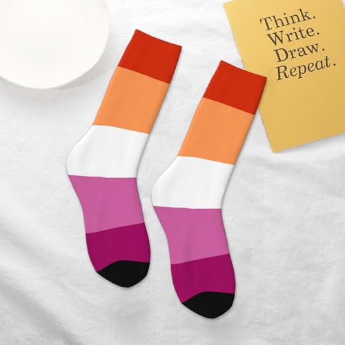 SEAEAGLE Lesbian Pride Flag2018 A Pair Junior Athletic Short Tube Socks Children Calf Tube Socks Short Stockings4