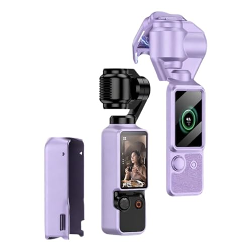 For DJI Pocket 4 �Ή��ی�J�o�[�̎��C�z���A �ی�P�[�X ��ʕی�J�o�[�t�� �X�N���[���v���e�N�^�[ �����h�~�X�g���b�v�t�� �Ռ��z�� ���h�~ �h�� �h�o ����h�~ ����~�� �y�� ���^ DJI Pocket 4�Ή� �ی�J�o�[ �A�N�Z�T��