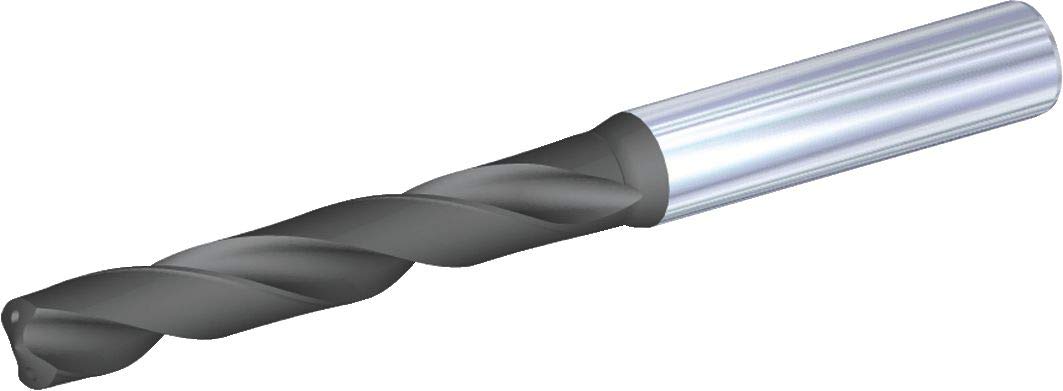 WIDIA TDS402A04700 TOP Drill S TDS402A, 0.185" Diameter, 140° Cutting Angle, Right Hand Cut, TDS Point, Carbide, TiAlN, Steel Applications