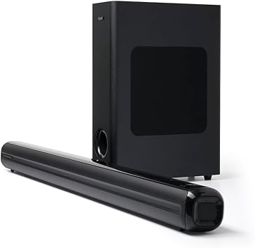 Thonet & Vander Kino 150W RMS Soundbar + Subwoofer 2.1 Speaker Bluetooth HDMI Remote Control