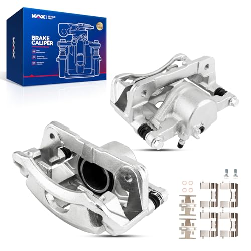 Image of KAX Disc Brake Caliper Assembly Fit for Honda CR-V 1997-2001, Prelude 1993-2001, Accord 1991-1997, Odyssey 1995-1998, Acura CL 1997-1999, TL 1995-1998, Integra 1997-1998 2000-2001, Front Side