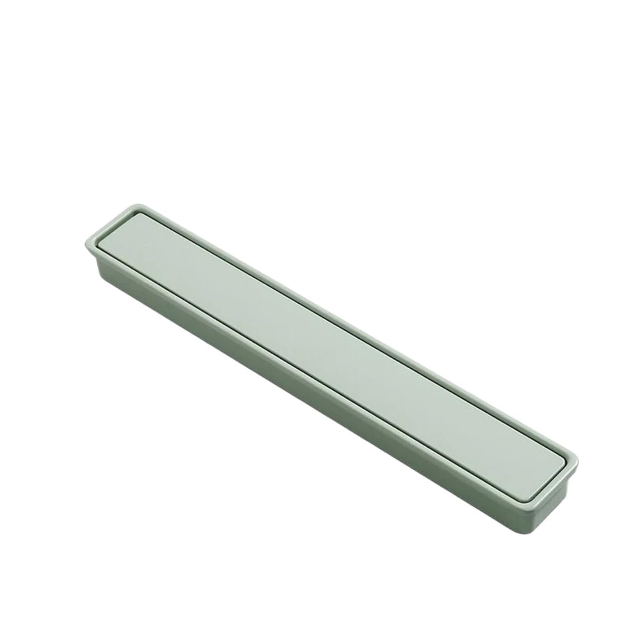 EKalgretrA Recessed Sliding Handles Modern Simple Sliding Door Concealed Embedded Handle Zinc Alloy Kitchen Cabinet Invisible Furniture Slotted(Green 164mm)