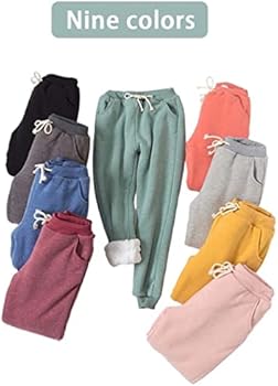Women's Winter Warm Fleece Jogger Pants with Sherpa Lined Sweatpants Active  Track Pant,Sweatpants Lined Women,Drawstring Athletic Jogger Fleece Pants  with Pockets, Light gray : Amazon.nl: Fashion