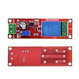  WOROLY Interruptor de Temporizador NE555, módulo Ajustable, módulo de relé de retardo de Tiempo DC 5V/12V, protección de relé de conexión/desconexión de retardo for arduino (Size : 12V Disconnect)