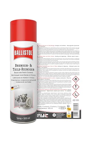 Ballistol Nettoyant pour freins et pièces - Élimine les taches tenaces | Techniciens Automobiles | Ateliers de Réparatio