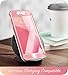 i-Blason iPhone7/8Plus-CosmoV2-SP-Pink Cosmo Glitter Clear Bumper Case for iPhone 8 Plus/iPhone 7 Plus, Pink
