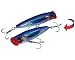 Yo-Zuri Sashimi 3D Popper Lure, Chameleon Flying Fish, 4 3/4-Inch