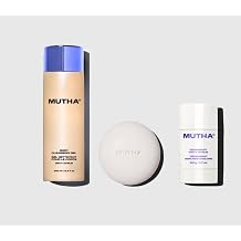 MUTHA Dirty Citrus Bath Bundle - Body Cleansing Gel, Nudist Exfoliating Body Bar, and Deodorant