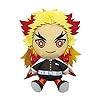 Bandai Demon Slayer Kimetsu no Yaiba Chibi Plush - Kyojuro Rengoku
