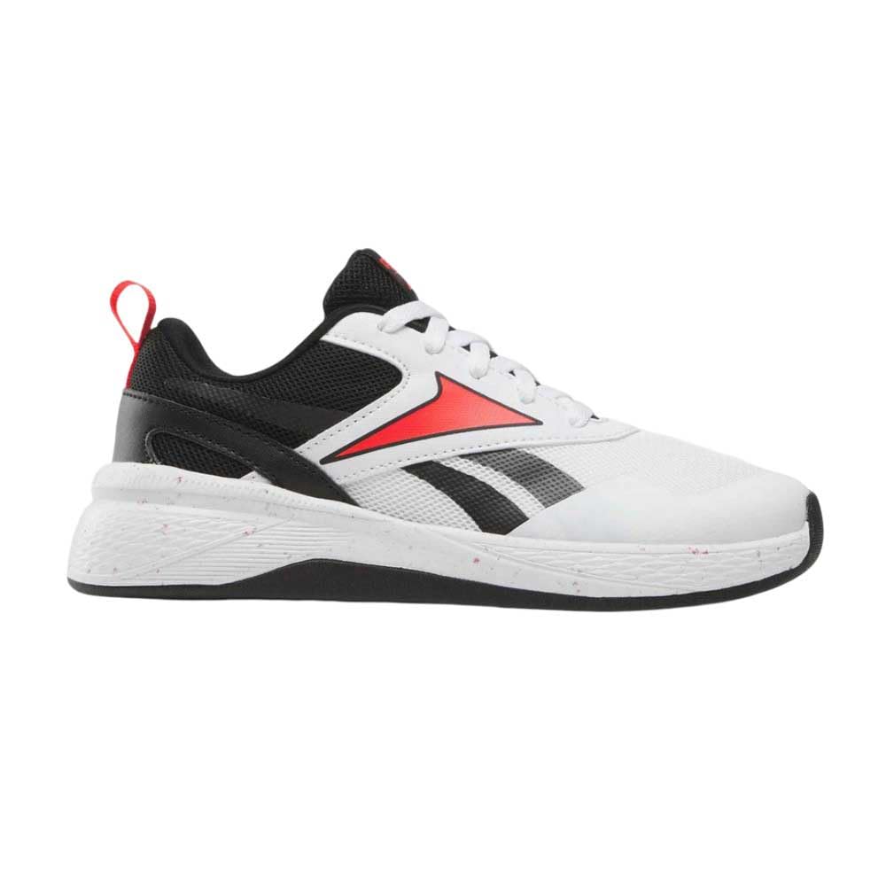 Reebok Nano Play Sneaker, FTWRWHITE/Black/ENERGYRED, 11.5 UK Child