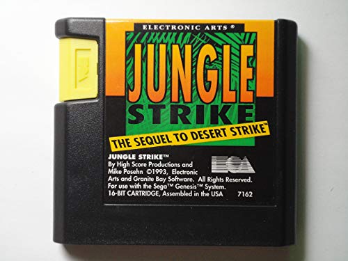 Image of Jungle Strike - Sega Genesis (Renewed)