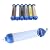 SKYHY224 Water Filter Parts Kit Transparent 1/4inch Water Purifier T33 Shell Filter Tube Parts Kit Replacement Water Filter Housing Two Open Ends Refillable Inline Filter Reverse Osmosis